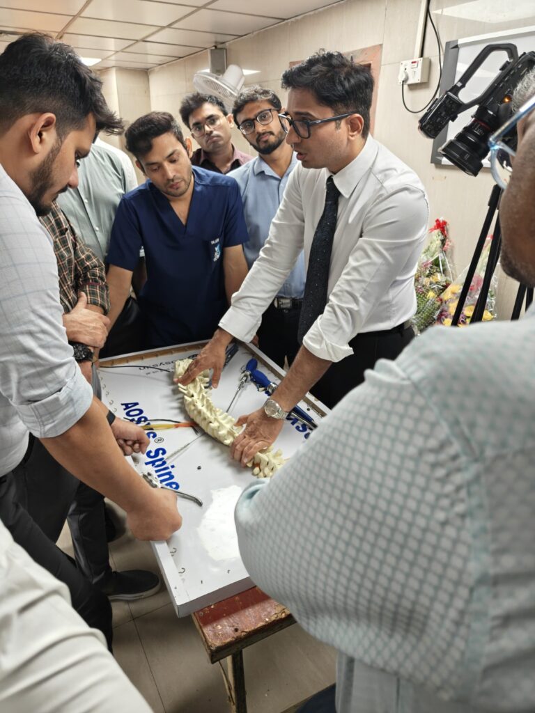 ADVANCED SCOLIOSIS AND DEFORMITY COURSE joined by AOSYS Research and Training Foundation