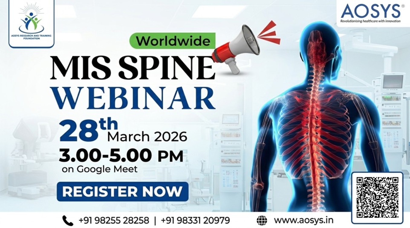 Worldwide MIS Spine Webinar 2026: Revolutionizing Healthcare with AOSYS